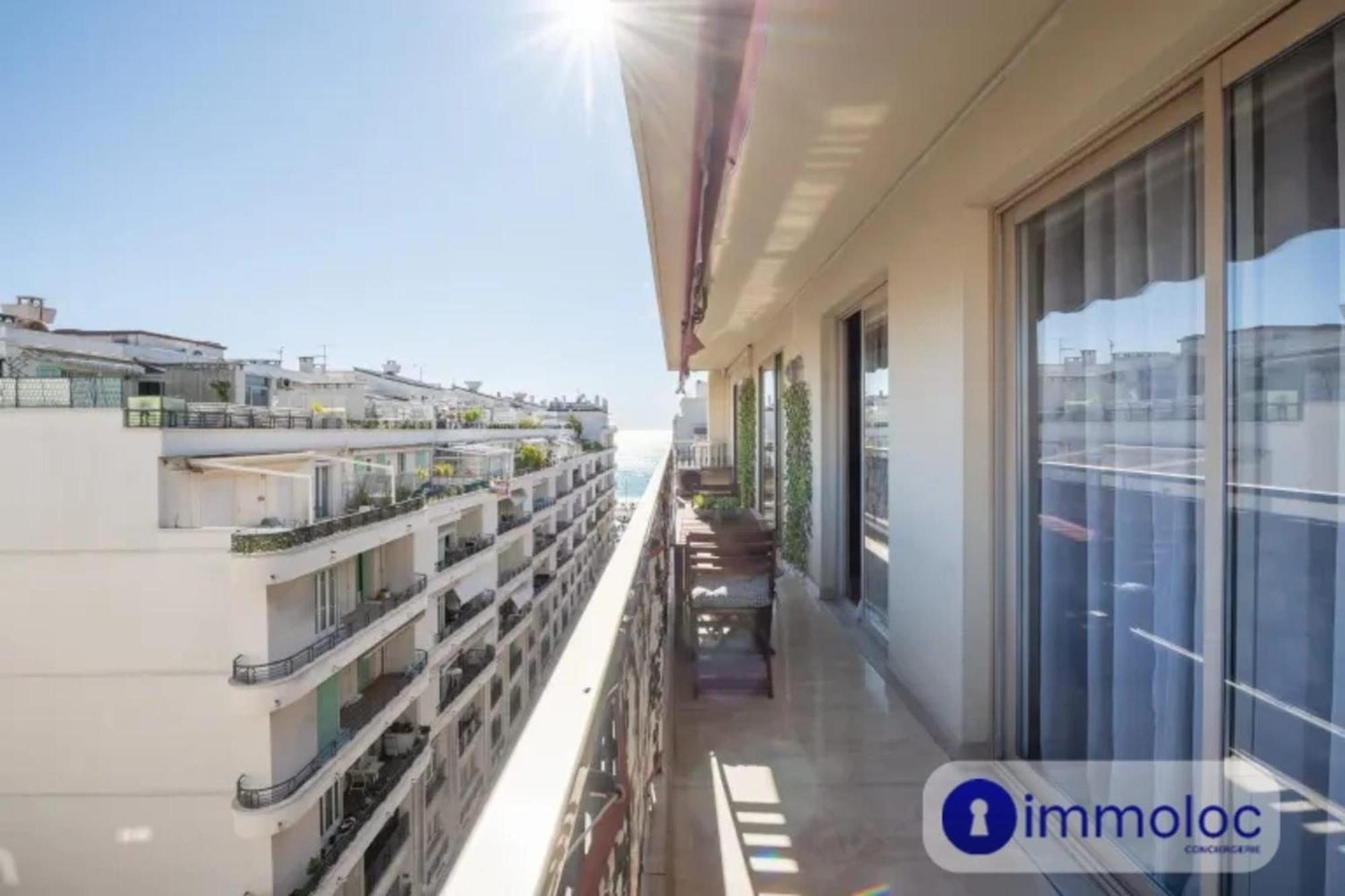 Air-Conditioned Apartment With Terrace Sea View Nice Exterior photo